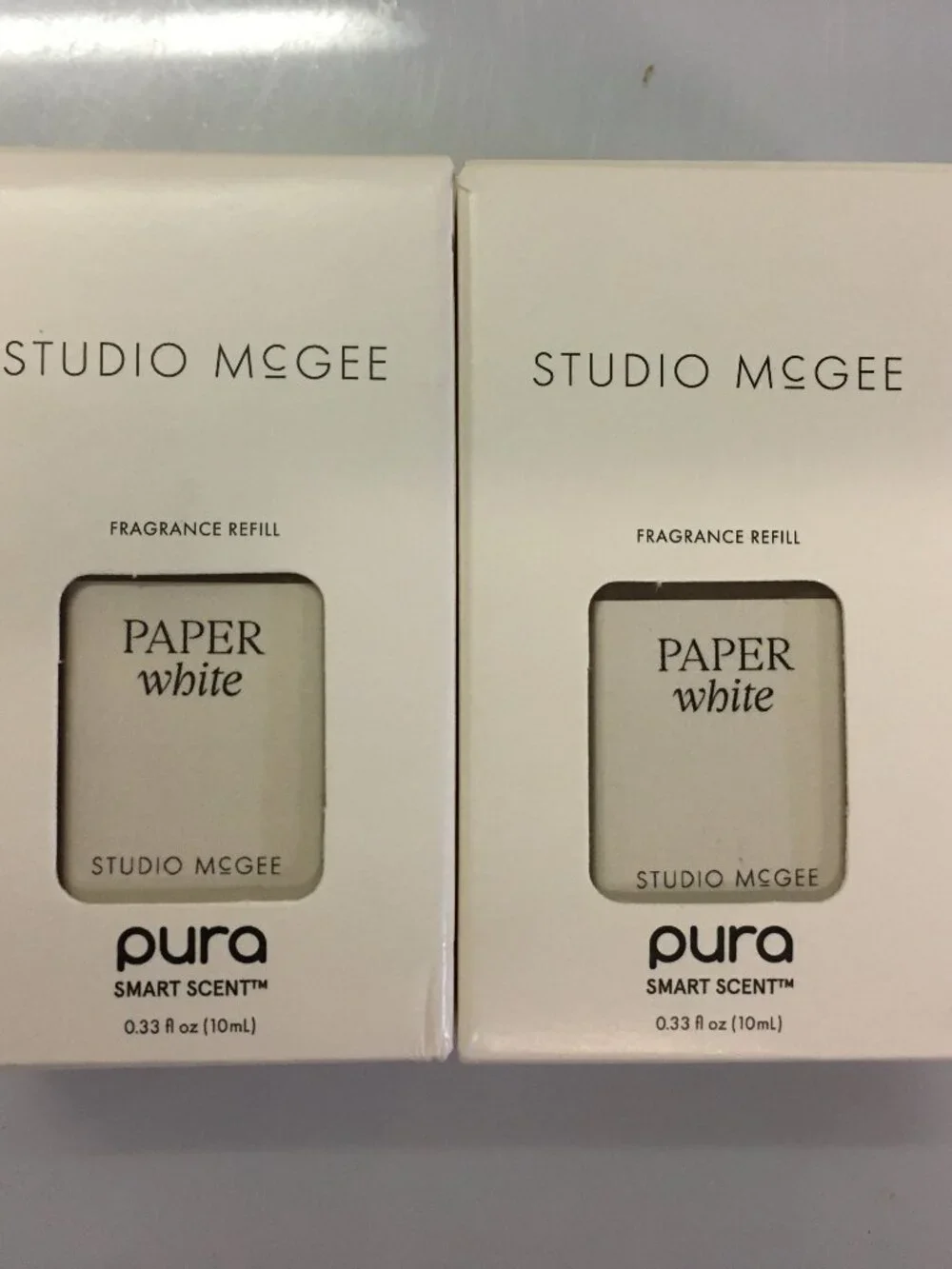 Pura Smart Fragrance Diffuser REFILLS (2) Studio McGee Paper White Fragrance